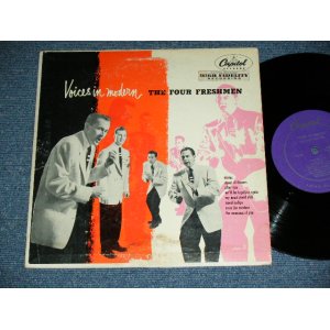 画像: FOUR FRESHMEN,The - VOICE IN MODERN / 1955 US AMERICA ORIGINAL PURPLE Label Used 10" LP