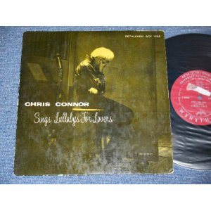 画像: CHRIS CONNOR - SINGS LULLABY FOR LOVERS / 1954 US AMERICA ORIGINAL Maroon Color and 1st Press Design Label MONO Used 10" inch LP 