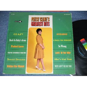 画像: PATSY CLINE - GREATEST HITS   ( Ex/Ex++) / 1967 US AMERICA ORIGINAL STEREO  Used LP  