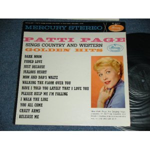 画像: PATTI PAGE - SINGS COUNTRY AND WESTERN GOLDEN HITS ( Ex++/Ex- )  /1961 US ORIGINAL STEREO Used LP