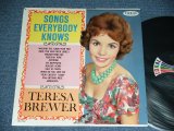 画像: TERESA BREWER - SONGS EVERYBODY KNOWS  ( Ex++/Ex+) / 1961 US AMERICA ORIGINAL MONO Used LP  