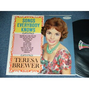 画像: TERESA BREWER - SONGS EVERYBODY KNOWS  ( Ex++/Ex+) / 1961 US AMERICA ORIGINAL MONO Used LP  