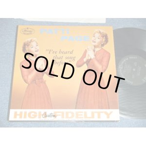 画像: PATTI PAGE   - I'VE HEARD THAT SONG BEFORE ( Ex++,Ex/Ex+ )  / 1959 US AMERICA ORIGINAL MONO Used LP 