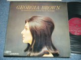 画像: GEORGIA BROWN - GEORGIA BROWN / 1963 US AMERICA ORIGINAL  MONO Used  LP 