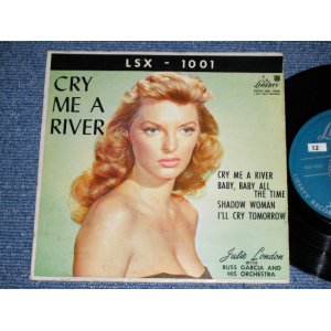 画像: JULIE LONDON - CRY ME A RIVER (Ex+/Ex++ ) / 1955 US ORIGINAL MONO 45rpm EP