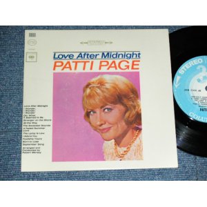 画像: PATTI PAGE - LOVE AFTER MIDNIGHT  (Ex++/Ex,Ex++ ) / 1964 US ORIGINAL 6 TRACKS JUKEBOX EP Used 7" 33 rpm EP  