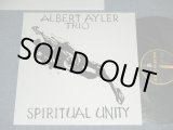 画像: ALBERT AYLER TRIO - SPIRITUAL UNITY   / 1998 ITALY ITALIA  Limited ISSUE 180 gram Heavy Weight  Used LP 