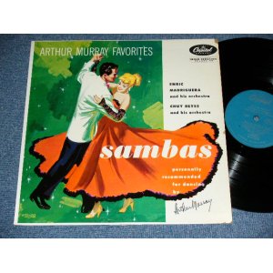 画像: CHUY REYES and his ORCHESTRA & ENRIC MADRIGUERA and his ORCHESTRA - ARTHUR MURRAY FAVORITES-SAMBA   ( Ex++/Ex++ )  / 1950's US AMERICA ORIGINAL MONO Used  LP 