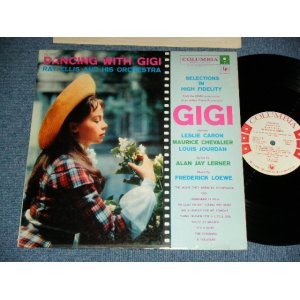 画像: RAY ELLIS and His ORCHESTRA - DANCING WITH GIGI  ( Ex+/Ex+++ )  / 1958 US AMERICA ORIGINAL White Label PROMO STEREO Used  LP 