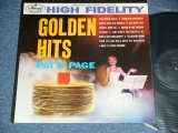 画像: PATTI  PAGE - GOLDEN HITS / 1960 US ORIGINAL 2nd Press Label  MONO LP 