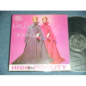 画像: PATTI PAGE   - THE WALTZ QUEEN : 2nd Press Jacket : "MERCURY LOGO" on Left Upper Corner  ( Ex++/MINT- )  / 1959 US AMERICA ORIGINAL 2nd Press Jacket MONO Used LP 