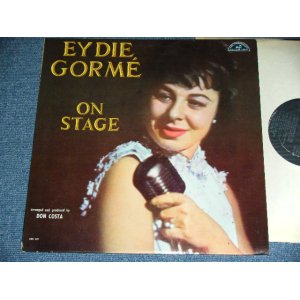 画像: EYDIE GORME - ON STAGE ( Ex+++,Ex+/Ex++ Looks:Ex ) / 1959 US AMERICA  ORIGINAL  MONO  LP