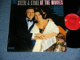 画像:  STEVE LAWRENCE and EYDIE GORME  - AT THE MOVIES  ( Ex++/Ex+++ ) / 1964 US AMERICA ORIGINAL "2 EYES"Label MONO Used LP