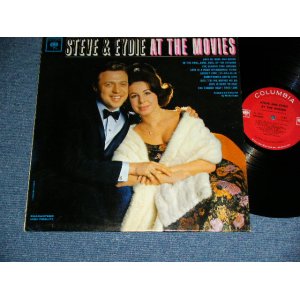 画像:  STEVE LAWRENCE and EYDIE GORME  - AT THE MOVIES  ( Ex++/Ex+++ ) / 1964 US AMERICA ORIGINAL "2 EYES"Label MONO Used LP