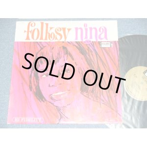 画像: NINA SIMONE - FOLKSY NINA   ( Ex++/Ex+++,Looks:Ex++ ) / 1964 US AMERICA ORIGINAL MONO Used LP 