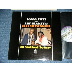 画像: SONNY STITT with ART BLAKEY and the JAZZ MESSENGERS  - IN WALKED SONNY  / 1975 UK ENGLAND  ORIGINAL Used LP 