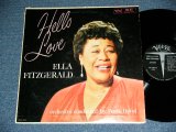 画像: ELLA FITZGERALD - HELLO LOVE ( Ex+/Ex+ )  /  1959 US AMERICA ORIGINAL "VERVE  Credit at Bottom Label" MONO Used LP 