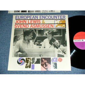 画像: JOHN LEWIS & SVEND  ASMUSSEN - EUROPEAN ENCOUNTER   (  Ex++/Ex+++ )  ) /  1963 US AMERICA ORIGINAL "RED & PURPLE Label" MONO Used LP 