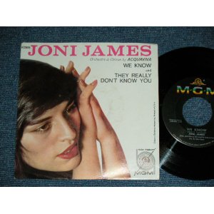 画像: JONI JAMES - WE KNOW : THEY REALLY DON'T KNOW YOU ( Ex+++/Ex+++ )/ 1960 US AMERICA ORIGINAL Used 7"45 Single With PICTURE SLEEVE