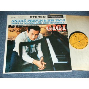 画像: ANDRE PREVIN and His PAL ( SHELLY MANNE & RED MITCHELL )  - "GIGI"  / 1959 US AMERICA ORIGINAL "YELLOW Label" STEREO Used LP 