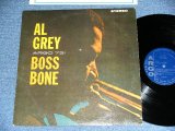 画像: AL GREY - BOSS BONE  ( Ex++/Ex+++ )  / 1960  US AMERICA ORIGINAL "DARK BLUE Label" STEREO  Used LP 