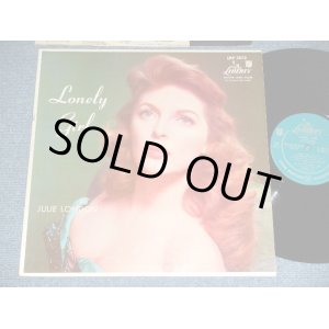 画像: JULIE LONDON - LONELY GIRL ( Ex+++/MINT-- ) / 1956 US ORIGINAL "TURQUOICE GREEN Label" MONO Used  LP 