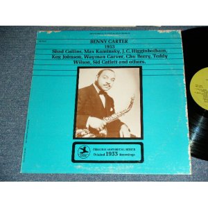 画像: BENNY CARTER - 1933 (VG++/Ex+,MINT-) / 1972  US AMERICA  Used LP