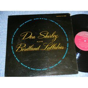 画像: DON SHIRLEY  TRIO -  PLAYS BIRDLAND LULLABIES ( Ex++/Ex+++) /1960 ORIGINAL "1st Press MARLOON  LABEL" MONO Used LP