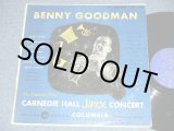 画像: BENNY GOODMAN - CARNEGIE HALL JAZZ CONCERT ( Ex/Ex++)  / 1950 US ORIGINAL "DARK BLUE  Label" MONO  Used LP  