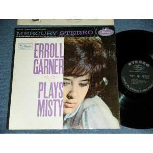 画像: ERROLL GARNER :- PLAYS MISTY (Ex+++/Ex+++) /  1962 US ORIGINAL "Black With Silver Print Label" STEREO Used  LP  