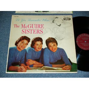 画像: THE McGUIRE SISTERS - DO YOU REMEMBER WHEN?  ( Ex+/Ex+ Looks:VG+++ )  / 1956  US ORIGINAL MONO Used LP