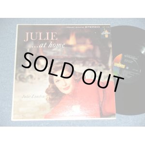 画像: JULIE LONDON - JULIE ... AT HOME  ( Ex,Ex+/Ex+ ) / 1960 US AMERICA ORIGINAL STEREO Used  LP 