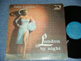 画像: JULIE LONDON - LONDON BY NIGHT ( Ex+/Ex  A-1:Poor SCRATCHE  JUMP  )  / 1958 US "1st Press TURQUOISE  Label"  MONO Used LP 