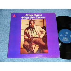 画像:  MILES DAVIS - PLAYS FOR LOVERS ( Ex++/Ex+ ) / 1965 US AMERICA "Dark Blue with Silver Print Label" USED LP