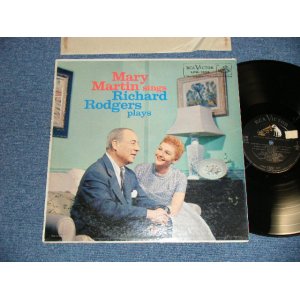 画像: MARY MARTIN & RICHARD RODGERS - MARY MARTIN SINGS RICHARD RODGERS PLAYS (Ex+/Ex++)  / 1958 US AMERICA ORIGINAL MONO Used  LP