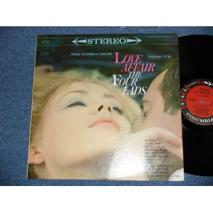 画像: The FOUR LADS - LOVE AFFAIR  ( Ex+++/Ex+++) / 1960 US ORIGINAL "1st PRESS 6 EYES Label"  STEREO Used LP