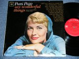 画像: PATTI PAGE - SAY WONDERFUL THINGS (Ex+/Ex+++) /1963 US AMERICA  ORIGINAL"2 EYES with GURANTEED HUGH FIDELITY Label" MONO Used  LP 