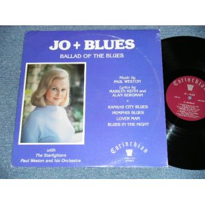 画像: JO STAFFORD - JO + BLUES : BALLAD OF THE BLUES (Ex++/Ex++) / 1978 US AMERICA ORIGINAL Used LP 