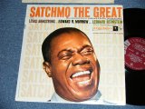 画像: LOUIS ARMSTRONG - SATCHMO THE GREAT ( VG++/Ex+++ )  / 1957 CANADA ORIGINAL " 6 EYES with MAROON  LABEL" MONO Used LP  