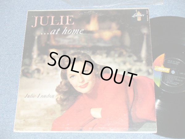 画像1: JULIE LONDON - JULIE ... AT HOME  ( Ex/Ex+++) / 1960 US AMERICA ORIGINAL "MULTI COLOR Label" MONO Used  LP 