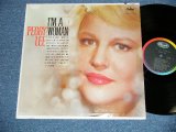 画像: PEGGY LEE - I'M A WOMAN  ( Ex++/Ex+++ ) / 1963 US ORIGINAL "BLACK With RAINBOW 'CAPITOL' Logo on TOP Label"  Mono Used LP 