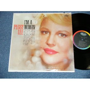 画像: PEGGY LEE - I'M A WOMAN  ( Ex++/Ex+++ ) / 1963 US ORIGINAL "BLACK With RAINBOW 'CAPITOL' Logo on TOP Label"  Mono Used LP 