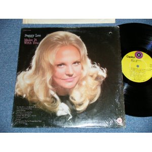 画像: PEGGY LEE - MAKE IT WITH YOU ( Ex++/MINT- Looks:Ex+++ )  / 1970 US AMERICA ORIGINAL "LIME GREEN Label"  Used LP 