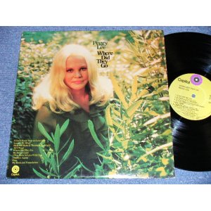 画像: PEGGY LEE - WHERE DID THEY GO : Prduced by SNUFF GARRETT(Ex++/MINT- )  / 1971 US AMERICA ORIGINAL "LIME GREEN Label"  Used LP 