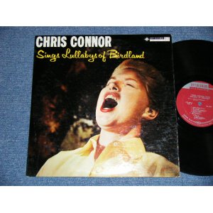 画像: CHRIS CONNOR - SINGS LULLABYS OF BIRDLAND ( Ex++/Ex+ ) / 1957 Version US AMERICA 2nd Press "Maroon Color with Boxed BETHLEHEM Label" MONO Used LP 