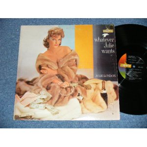 画像: JULIE LONDON - WHATEVER JULIE LONDON VG+++/VG  )  / 1961 US AMERICA ORIGINAL "1st Press Label" MONO Used LP 