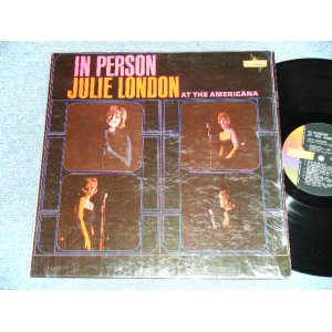 画像: JULIE LONDON - IN PERSON AT THE AMERICANA ( Ex+++/Ex++ Looks:Ex+ ) / 1964 US AMERICA ORIGINAL MONO Used LP