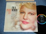 画像: PEGGY LEE - I'M A WOMAN  ( Ex++/Ex++ ) / 1963 US ORIGINAL "BLACK With RAINBOW 'CAPITOL' Logo on TOP Label"  STEREO Used LP 