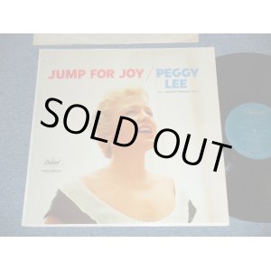 画像: PEGGY LEE - JUMP FOR JOY  ( Ex++Ex+++) / 1958 US AMERICA ORIGINAL 1st Press "TURQUOICE Label"   MONO Used LP