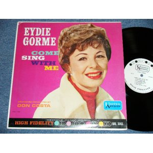 画像: EYDIE GORME - COME SING WITH ME  ( Ex++,Ex+++) / 1961 US AMERICA ORIGINAL "WHITE LABEL PROMO"  MONO LP